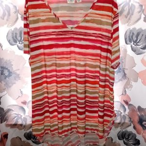 Cato striped top size 26